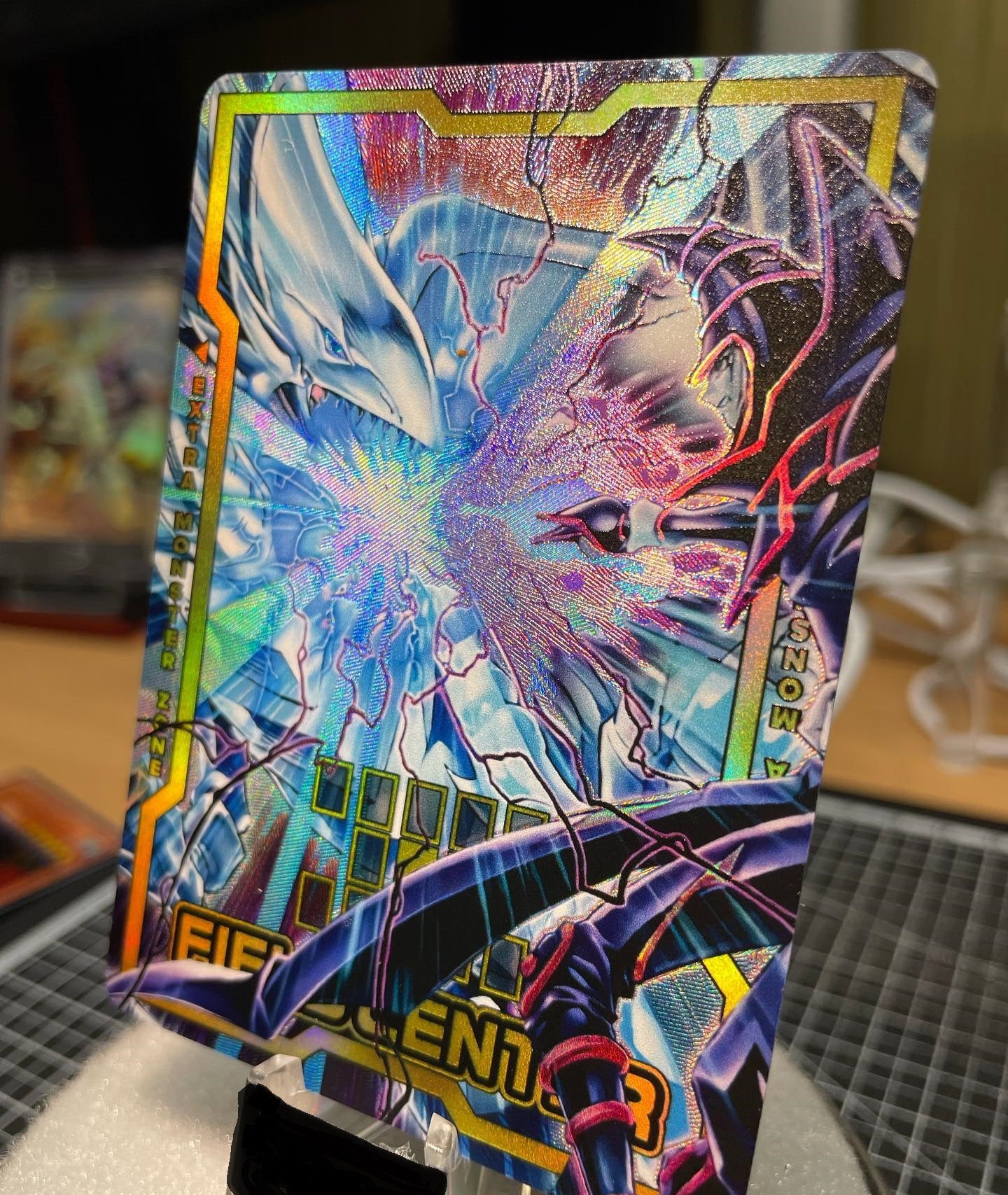 Blue-Eyes VS Dark Magician Field Center