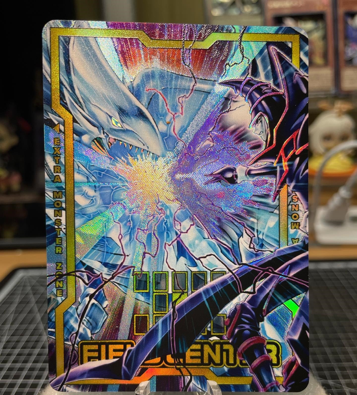 Blue-Eyes VS Dark Magician Field Center