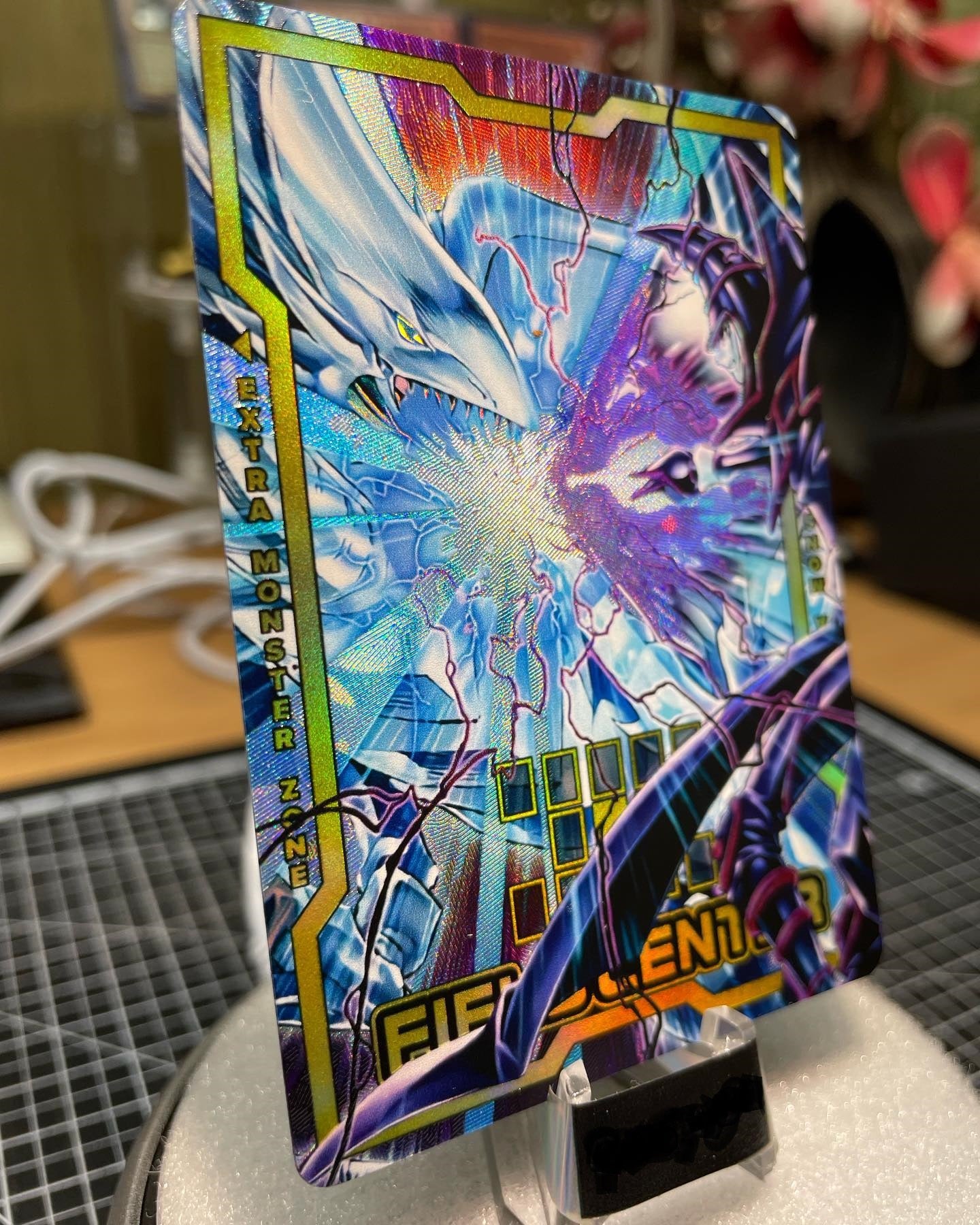 Blue-Eyes VS Dark Magician Field Center